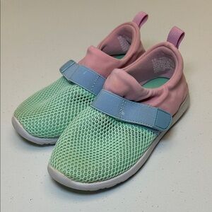 Cat & Jack Toddler Water Shoes Pink, Mint Green and Blue-Size 10